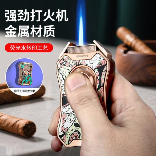 百诚金蝉防风金属打火机 工厂批发的多功能蓝焰耐用之选