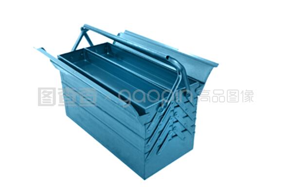 白色的金属工具箱